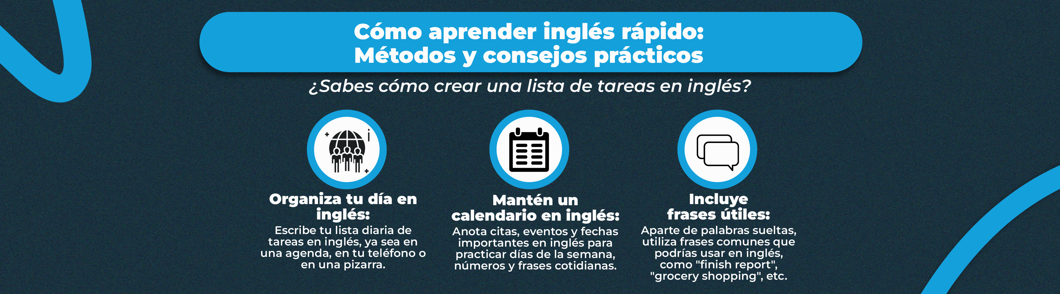 Cómo aprender inglés rápido: Métodos y consejos prácticos