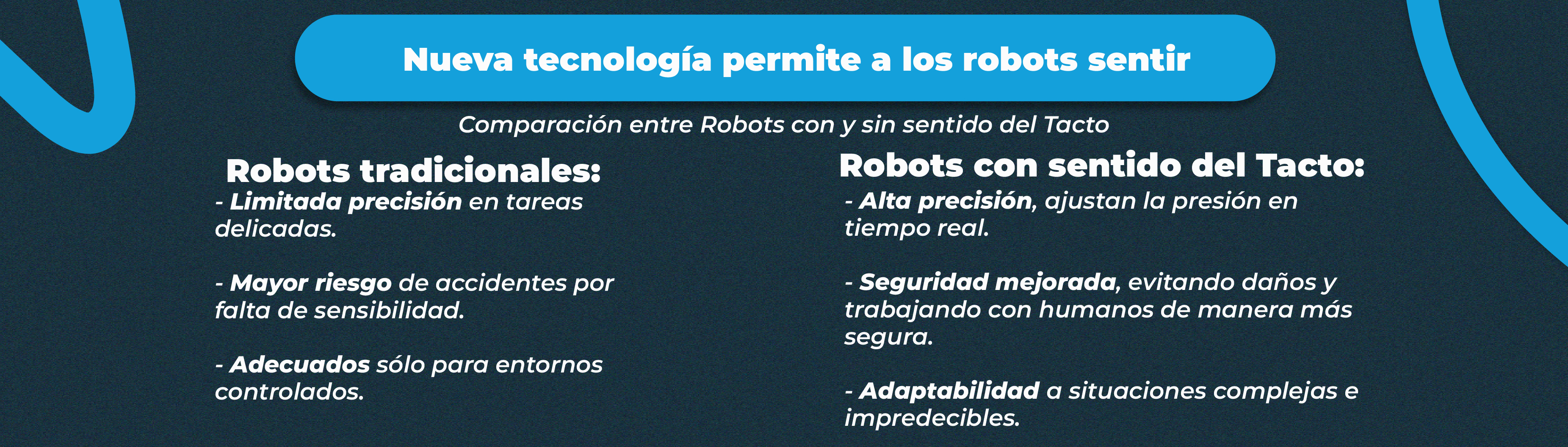 Nueva tecnología permite a los robots sentir