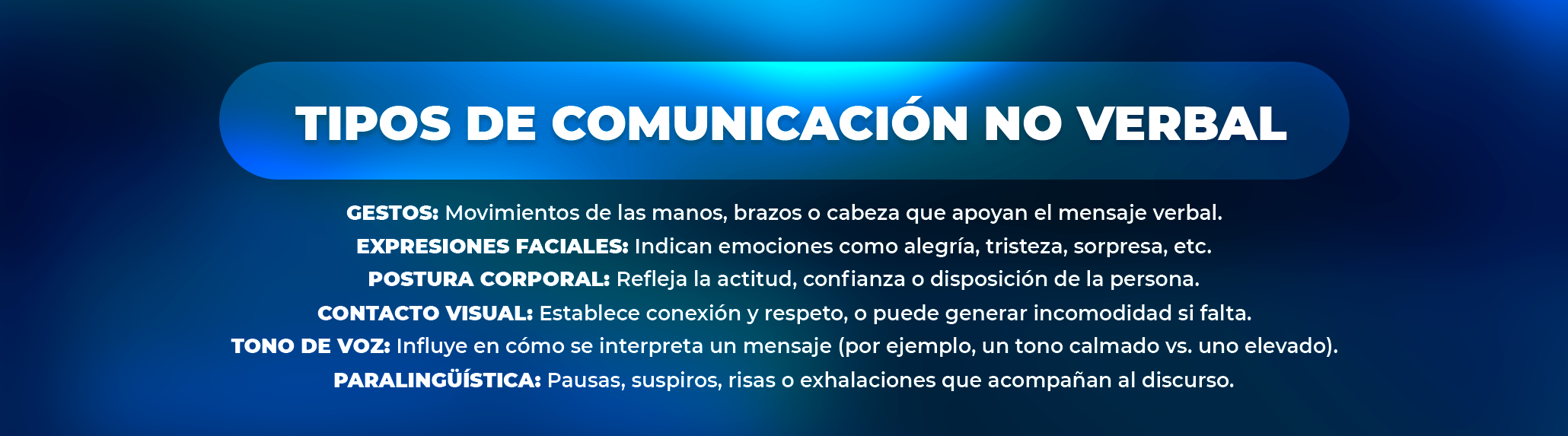 ¿Qué es la Comunicación No Verbal?
