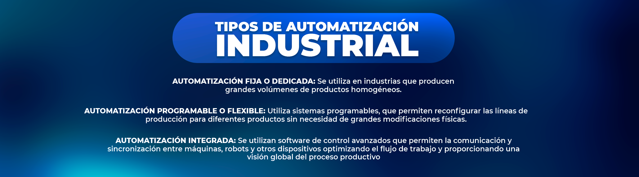 Automatización y Robótica Industrial