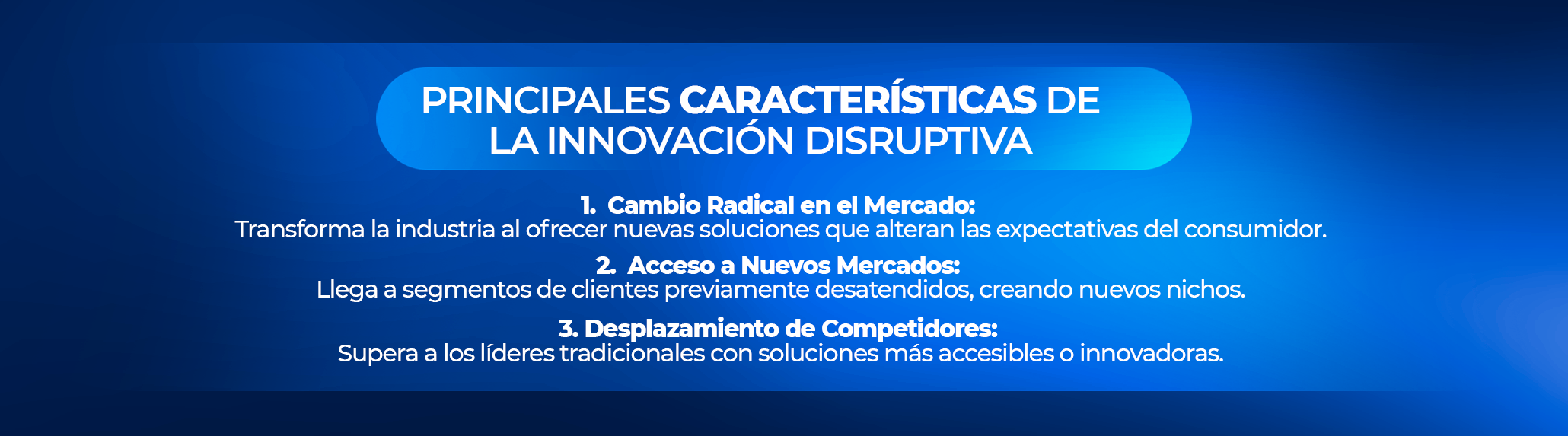 Estrategias de Innovación Disruptiva: Transformando el mercado