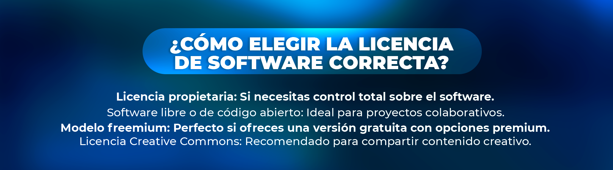 Tipos de Licencias de Software