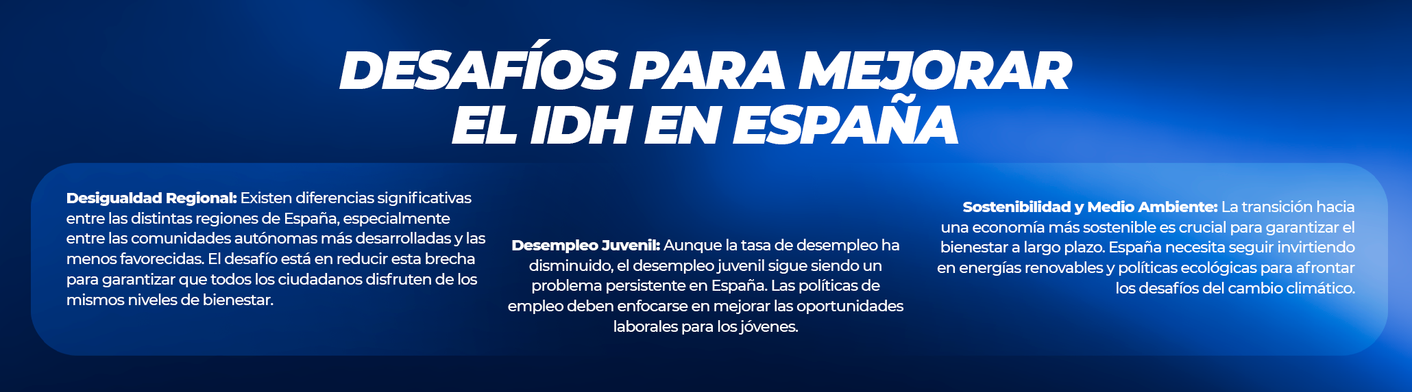 Índice de Desarrollo Humano de España