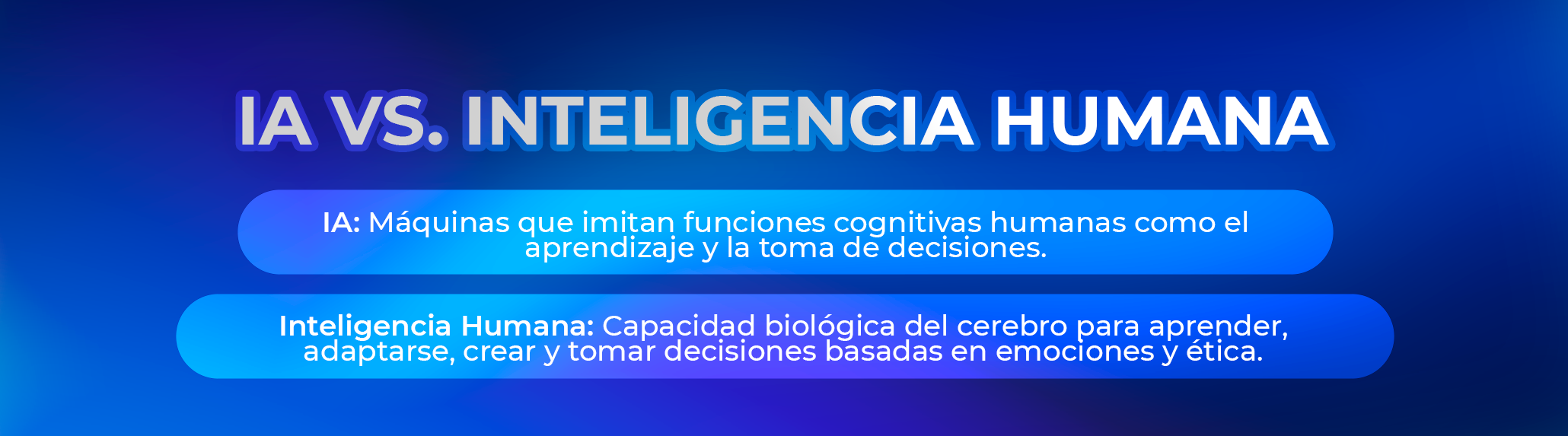 Diferencias entre Inteligencia Artificial e Inteligencia Humana: Guía básica