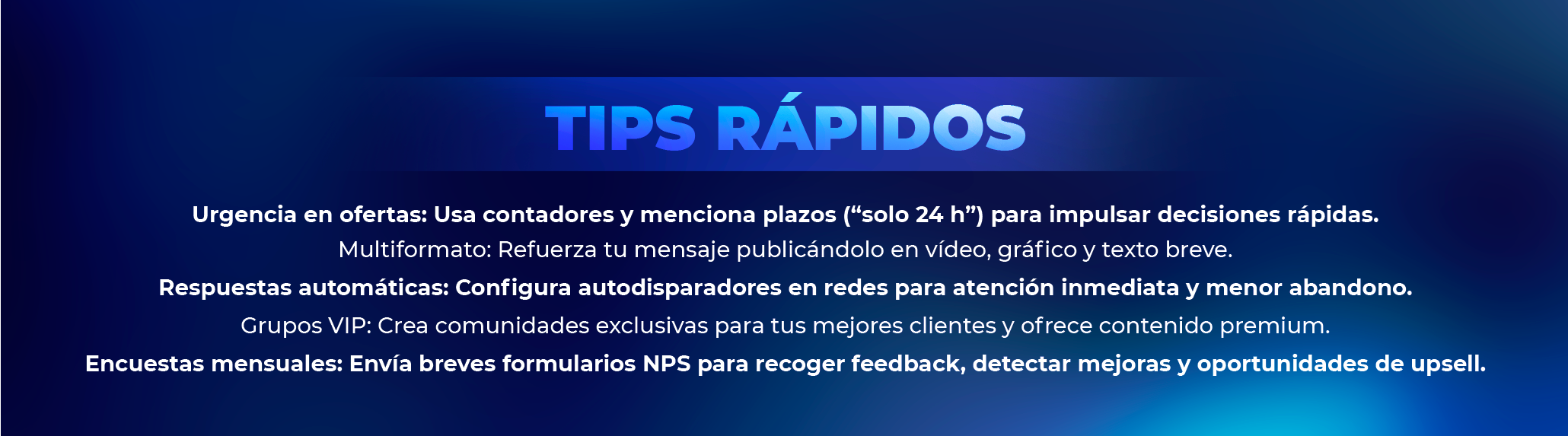 Las 5 reglas de oro del marketing digital que NUNCA fallan