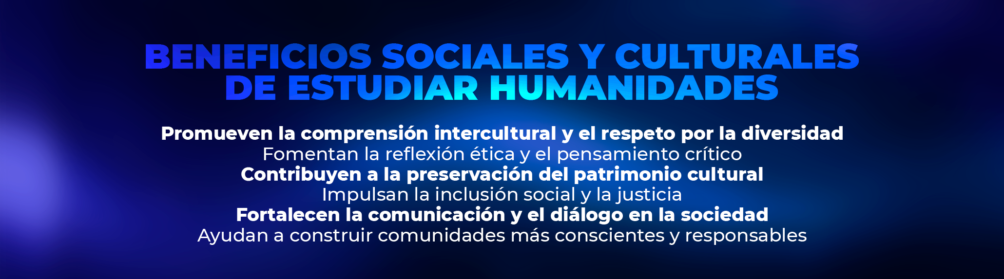 Carreras de Humanidades
