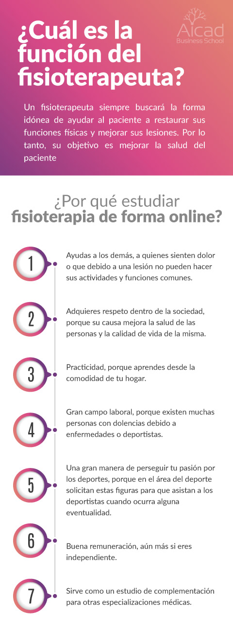 estudiar fisioterapia online