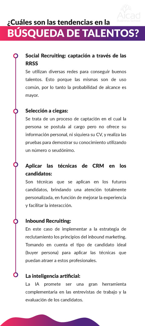 búsqueda de talentos