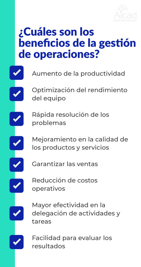 gestión de operaciones en una empresa