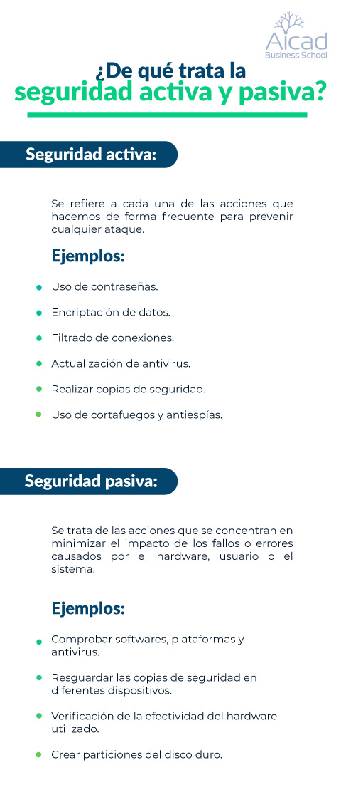 seguridad activa y pasiva
