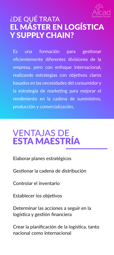 Máster en Logística y Supply Chain