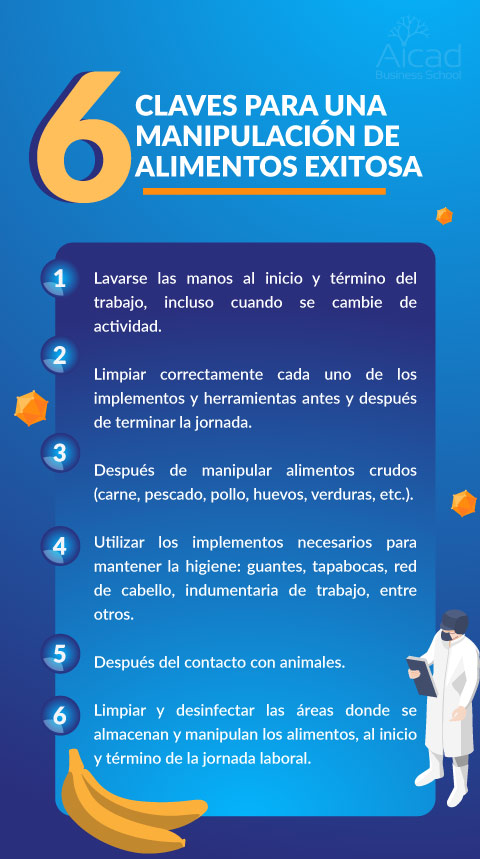 Qué es manipulación de alimentos