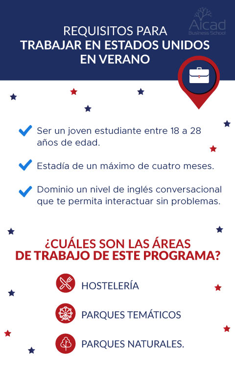 trabajar en eeuu verano